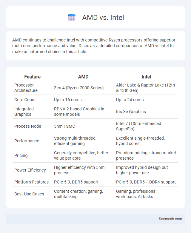 AMD vs. Intel - What is The Difference?