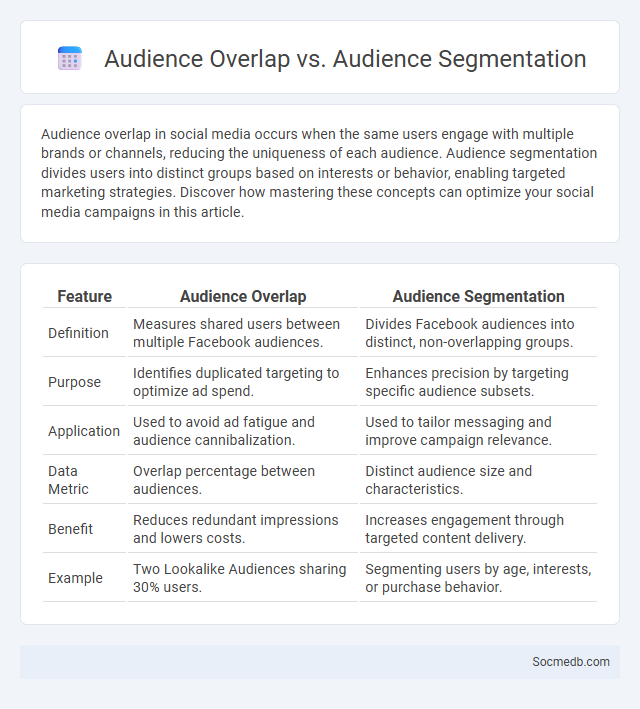 Audience Overlap vs. Audience Segmentation - What is The Difference?