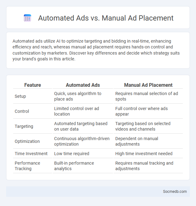 Automated Ads vs. Manual Ad Placement - What is The Difference?