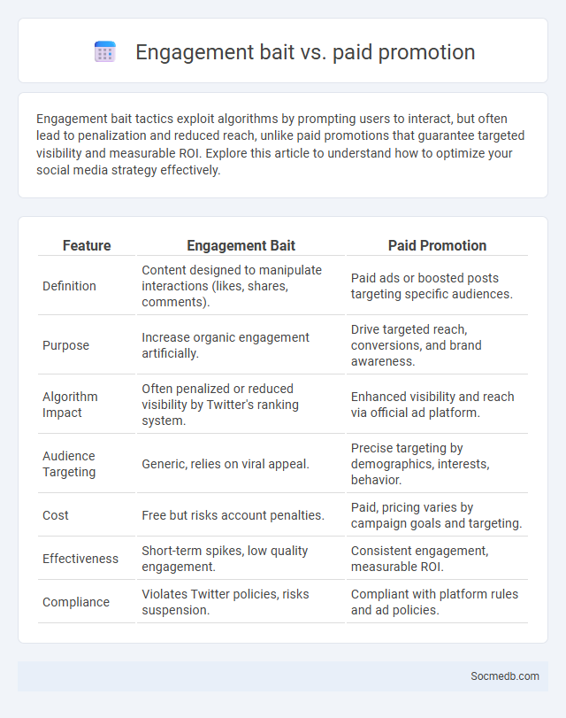 Engagement bait vs. paid promotion - What is The Difference?