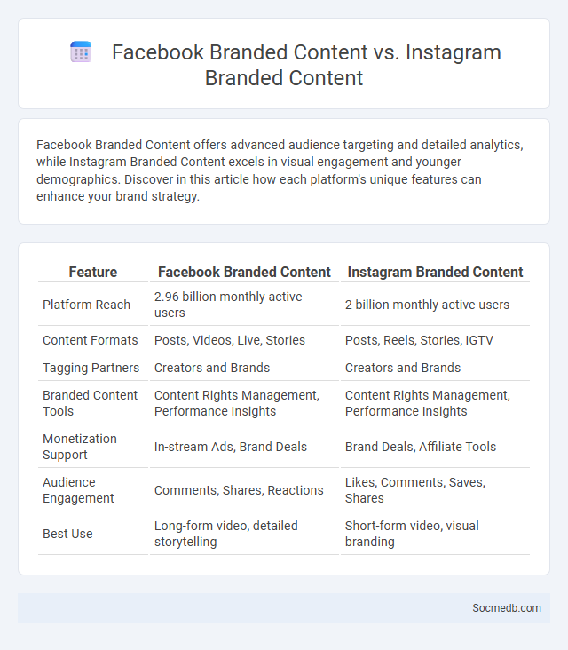 Facebook Branded Content vs. Instagram Branded Content - What is The Difference?