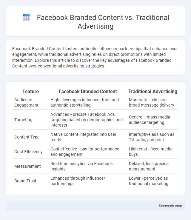 Facebook Branded Content vs. Traditional Advertising - What is The Difference?