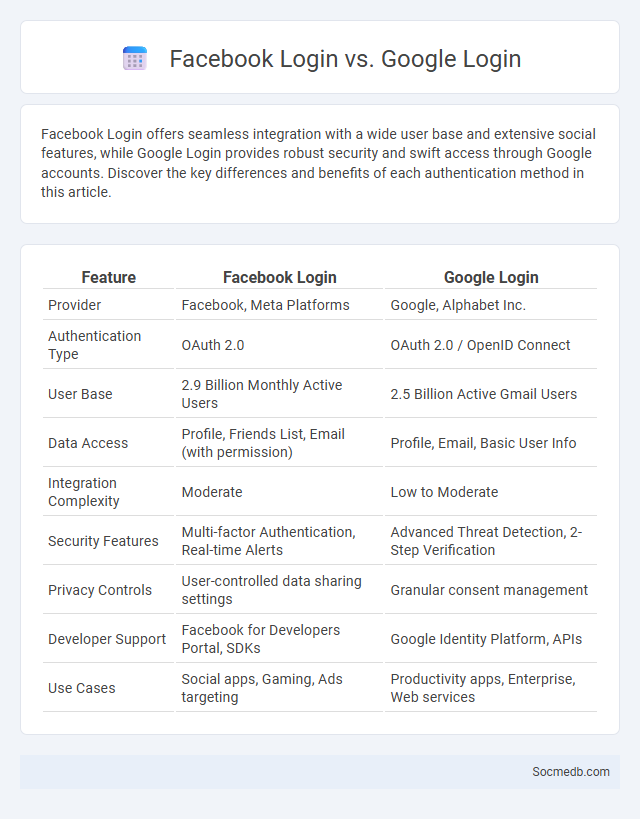 Facebook Login vs. Google Login - What is The Difference?