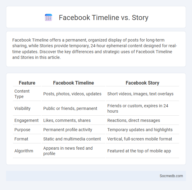 Facebook Timeline vs. Story - What is The Difference?