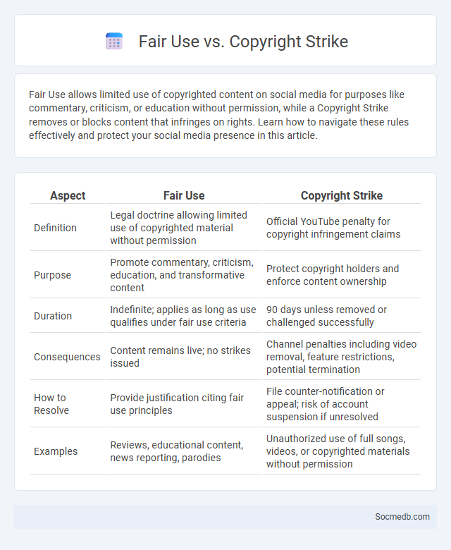 Fair Use vs. Copyright Strike - What is The Difference?