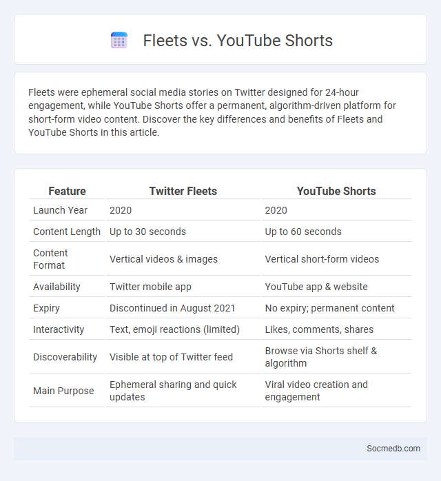 Fleets vs. YouTube Shorts - What is The Difference?