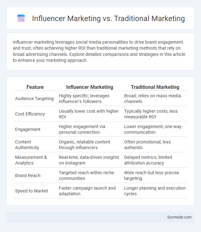Influencer Marketing vs. Traditional Marketing - What is The Difference?