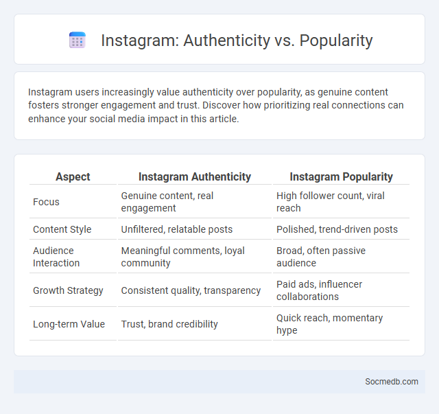 Instagram: Authenticity vs. Popularity - What is The Difference?
