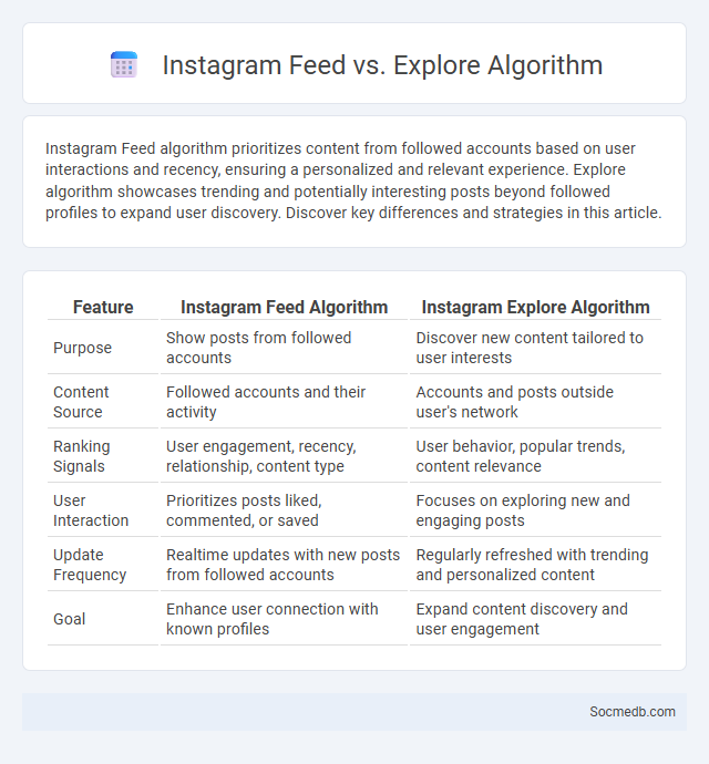 Instagram Feed vs. Explore Algorithm - What is The Difference?