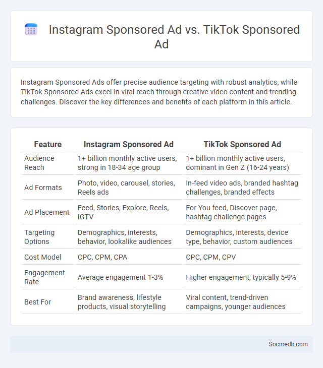Instagram Sponsored Ad vs. TikTok Sponsored Ad - What is The Difference?