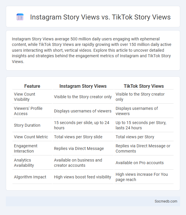 Instagram Story Views vs. TikTok Story Views - What is The Difference?