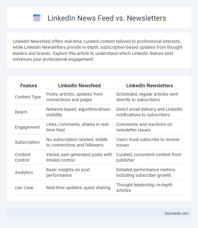 LinkedIn News Feed vs. Newsletters - What is The Difference?