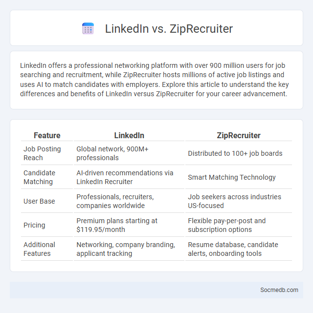 LinkedIn vs. ZipRecruiter - What is The Difference?