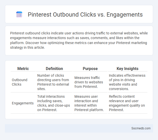 Pinterest Outbound Clicks vs. Engagements - What is The Difference?
