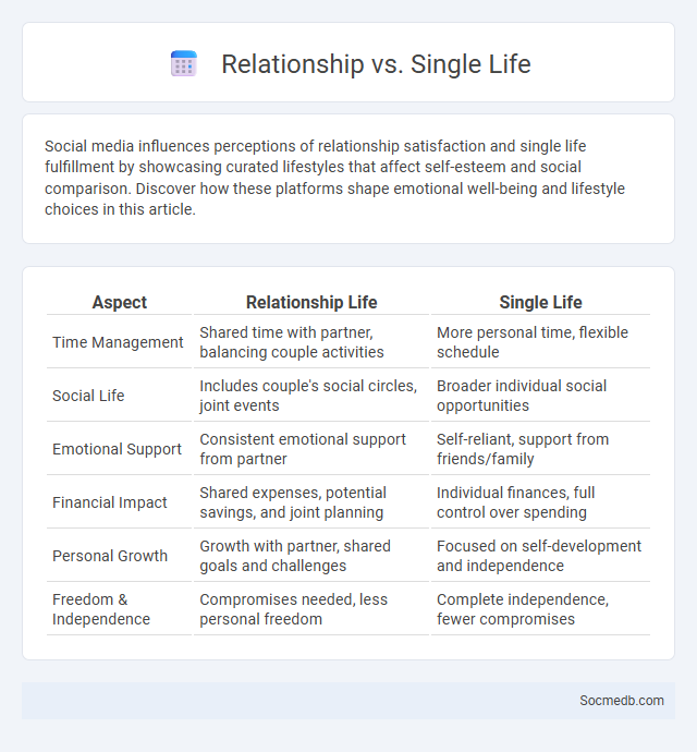 Relationship vs. Single Life - What is The Difference?
