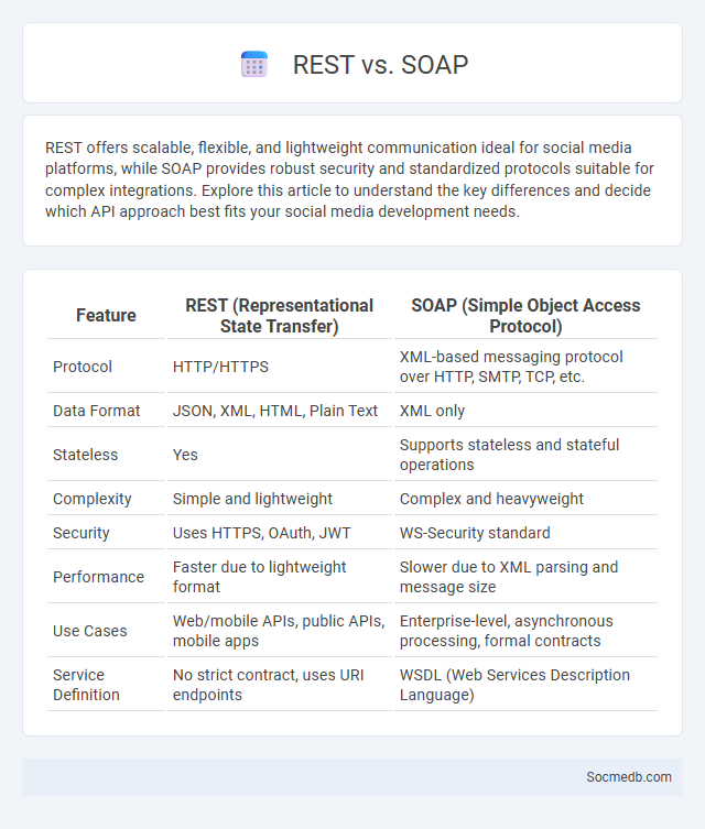REST vs. SOAP - What is The Difference?