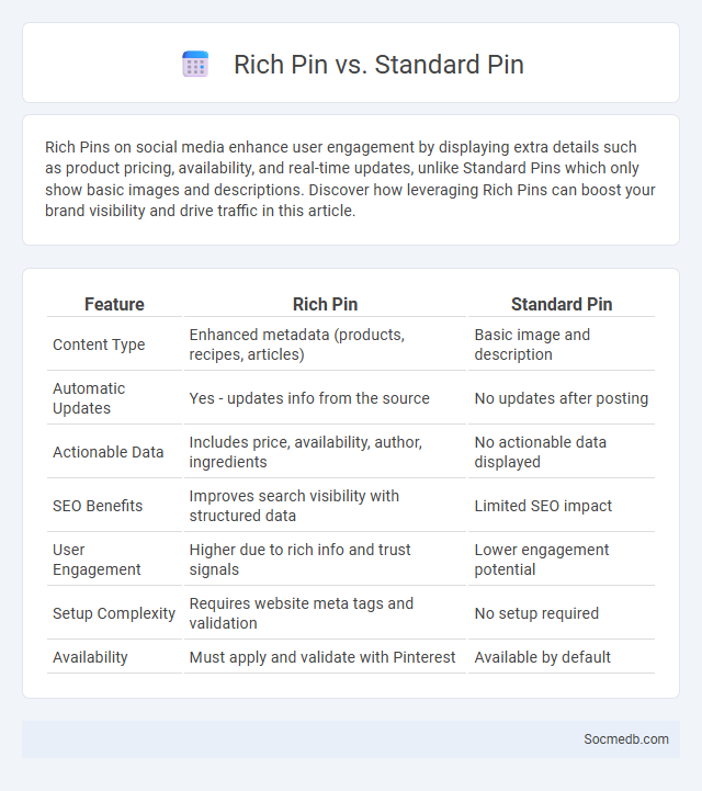 Rich Pin vs. Standard Pin - What is The Difference?