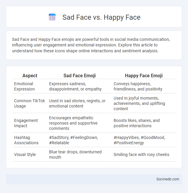 Sad Face vs. Happy Face - What is The Difference?