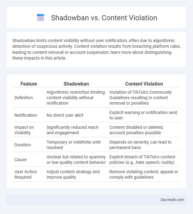 Shadowban vs. Content Violation - What is The Difference?