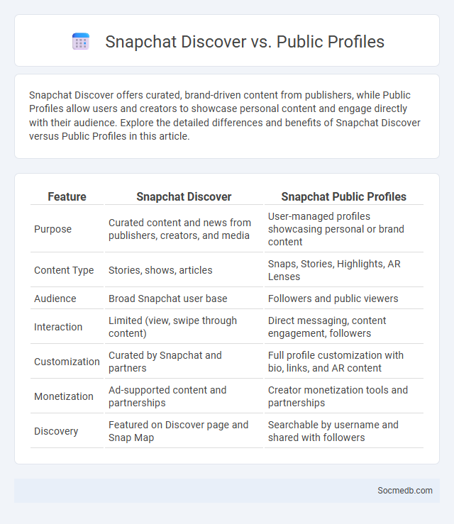 Snapchat Discover vs. Public Profiles - What is The Difference?