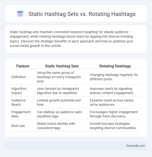 Static Hashtag Sets vs. Rotating Hashtags - What is The Difference?