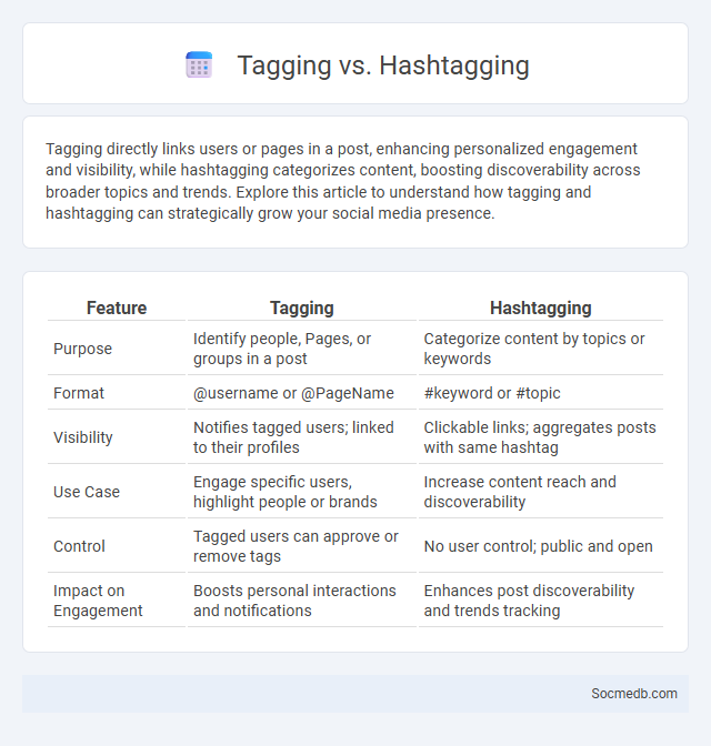 Tagging vs. Hashtagging - What is The Difference?