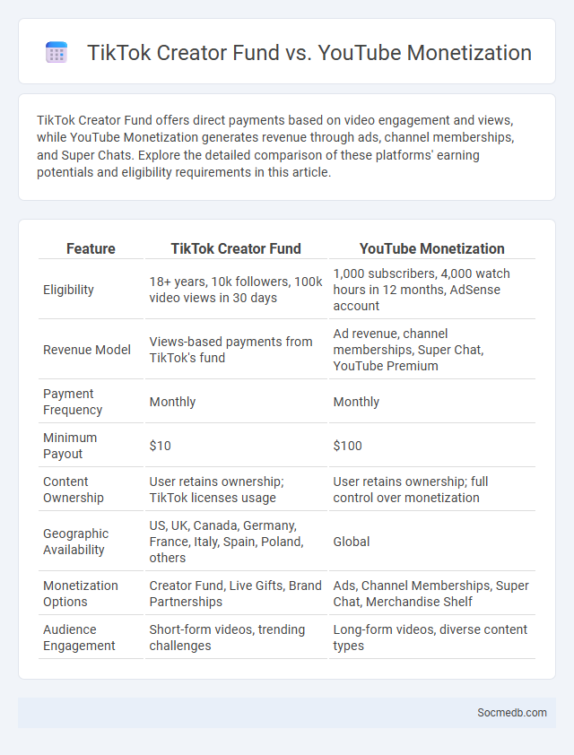TikTok Creator Fund vs. YouTube Monetization - What is The Difference?