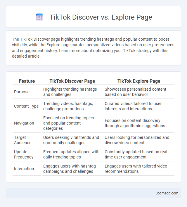 TikTok Discover vs. Explore Page - What is The Difference?