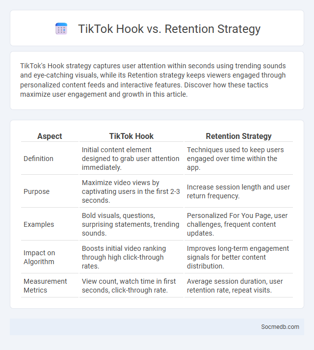 TikTok Hook vs. Retention Strategy - What is The Difference?