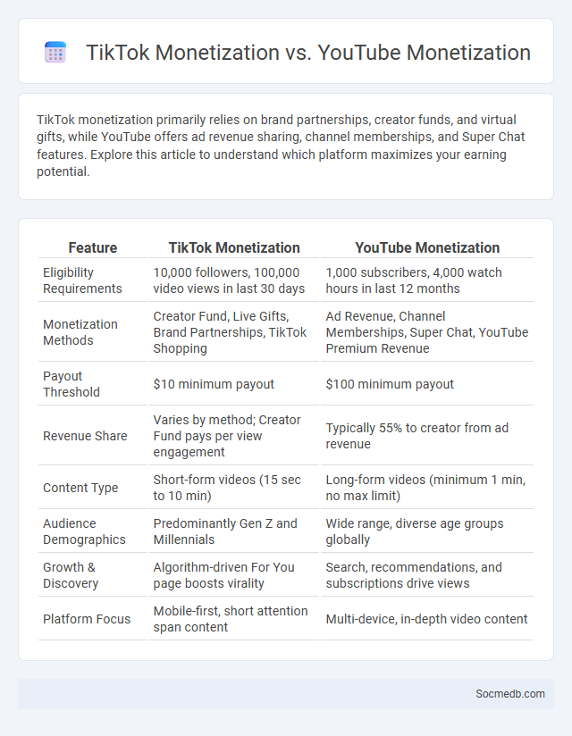 TikTok Monetization vs. YouTube Monetization - What is The Difference?