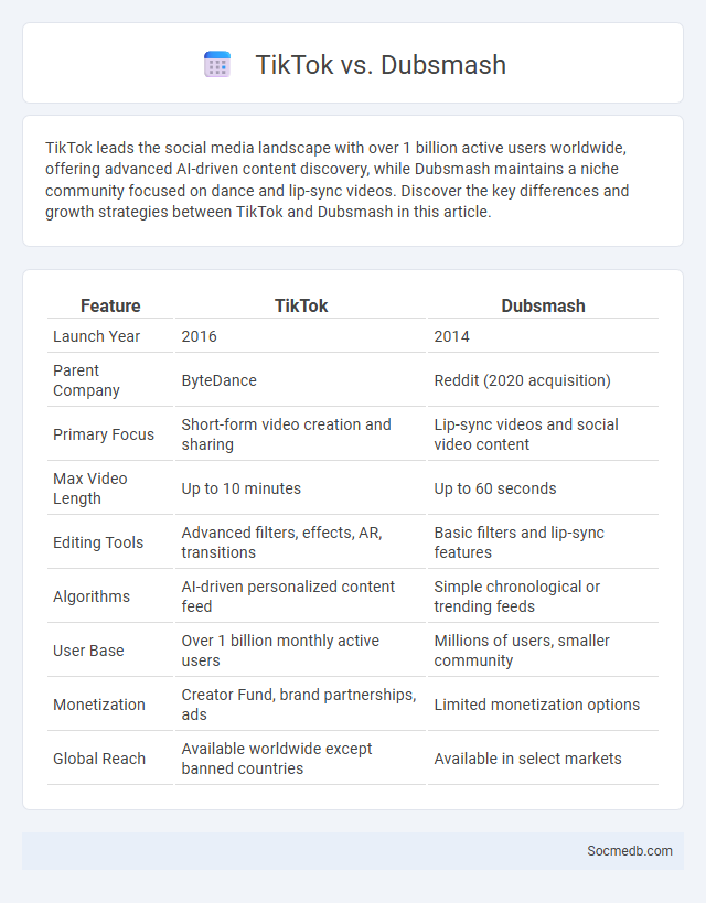 TikTok vs. Dubsmash - What is The Difference?