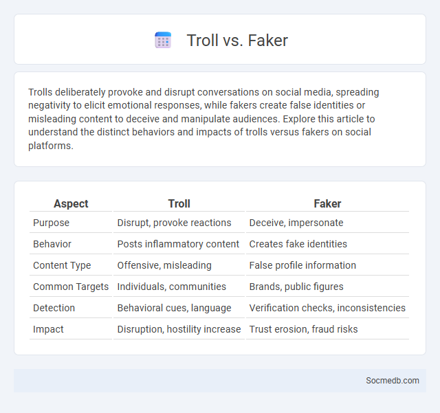 Troll vs. Faker - What is The Difference?