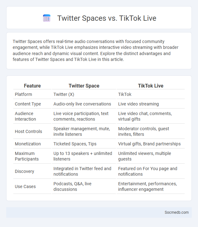 Twitter Spaces vs. TikTok Live - What is The Difference?