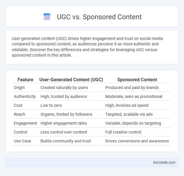 UGC vs. Sponsored Content - What is The Difference?