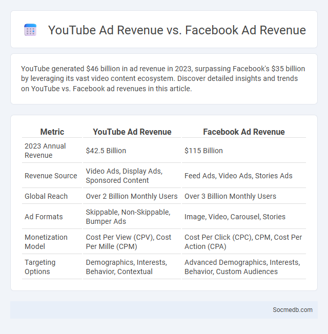 YouTube Ad Revenue vs. Facebook Ad Revenue - What is The Difference?