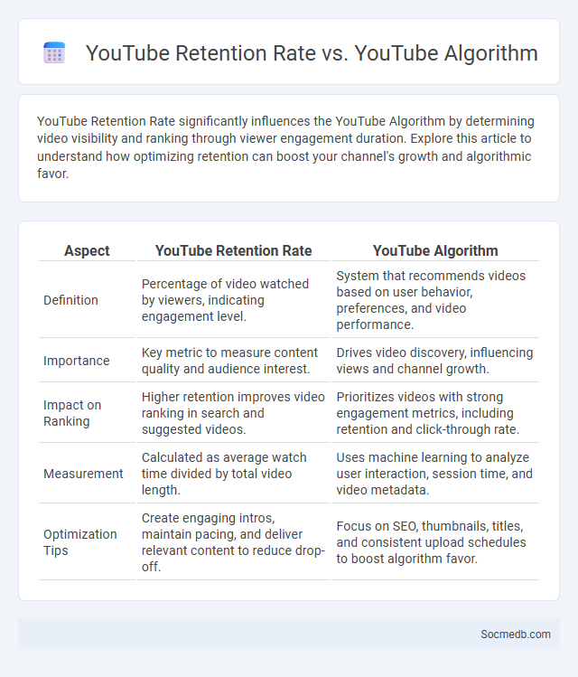YouTube Retention Rate vs. YouTube Algorithm - What is The Difference?