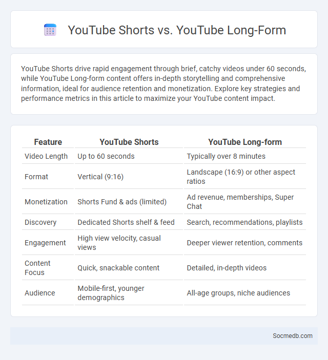 YouTube Shorts vs. YouTube Long-Form - What is The Difference?