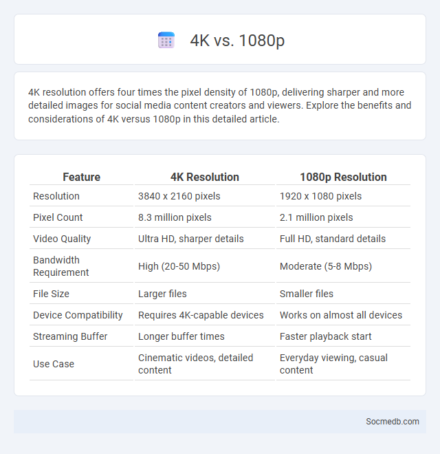 4K vs. 1080p - What is The Difference?