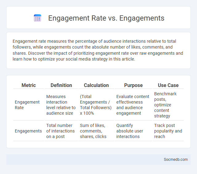Engagement Rate vs. Engagements - What is The Difference?