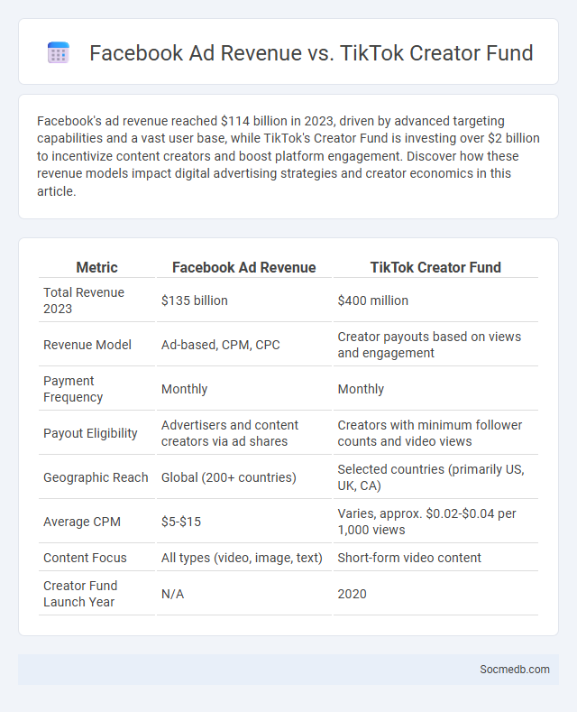 Facebook Ad Revenue vs. TikTok Creator Fund - What is The Difference?