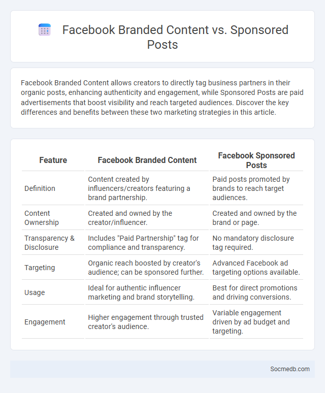 Facebook Branded Content vs. Sponsored Posts - What is The Difference?