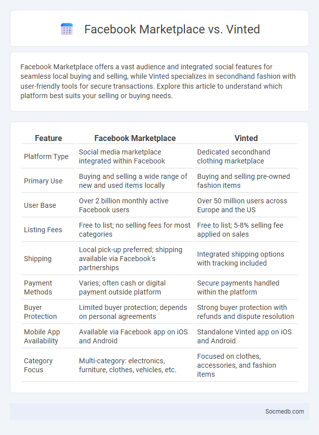 Facebook Marketplace vs. Vinted - What is The Difference?