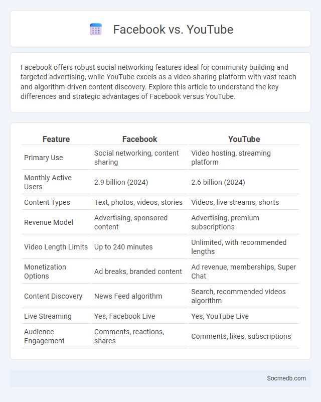 Facebook vs. YouTube - What is The Difference?