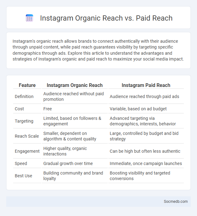 Instagram Organic Reach vs. Paid Reach - What is The Difference?