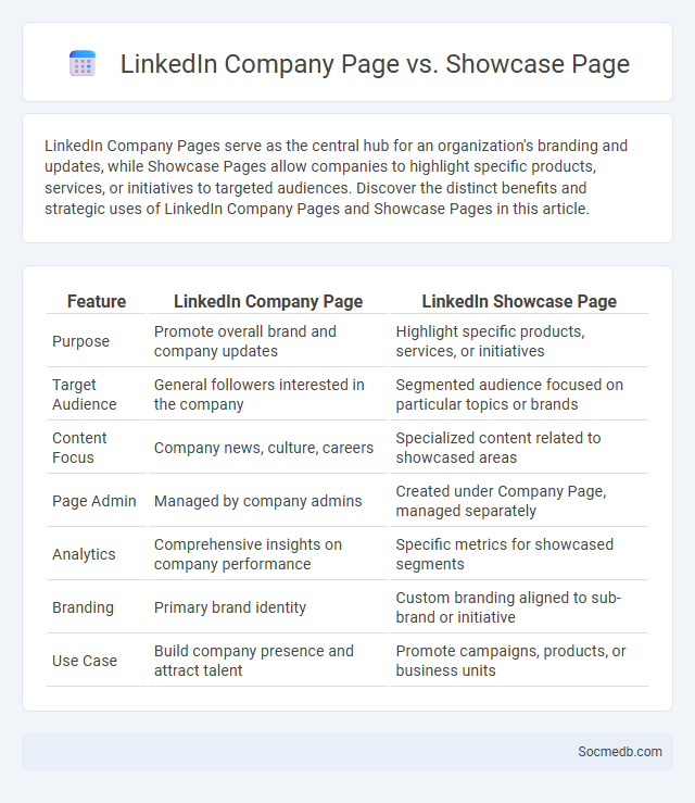 LinkedIn Company Page vs. Showcase Page - What is The Difference?