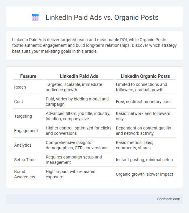 LinkedIn Paid Ads vs. Organic Posts - What is The Difference?