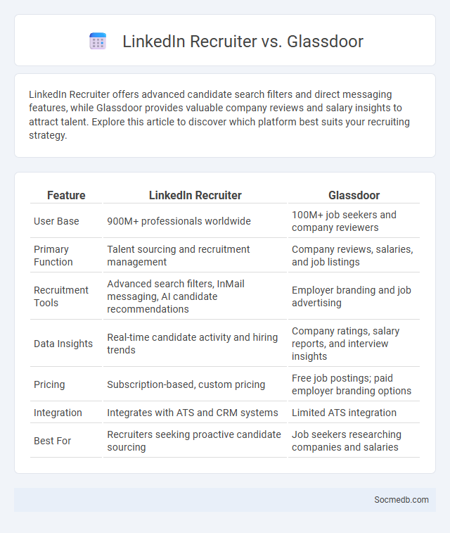LinkedIn Recruiter vs. Glassdoor - What is The Difference?
