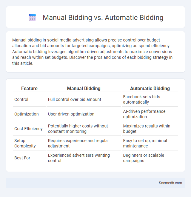 Manual Bidding vs. Automatic Bidding - What is The Difference?