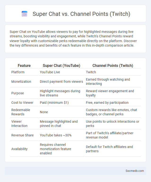 Super Chat vs. Channel Points (Twitch) - What is The Difference?