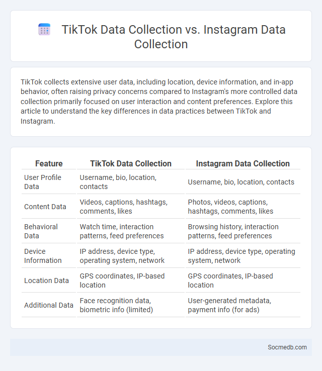 TikTok Data Collection vs. Instagram Data Collection - What is The Difference?
